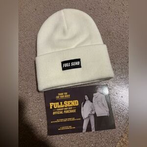 Nelk Full Send beanie February 2020 drop.